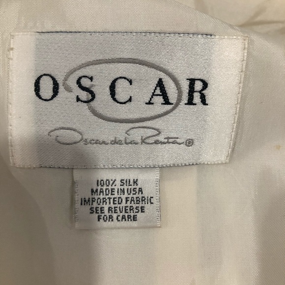 Silk Jacket Oscar De La Renta - Picture 6 of 6